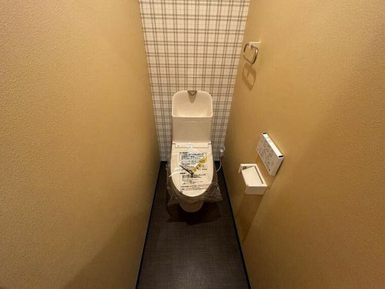 トイレ 温水洗浄便座付きのトイレです！