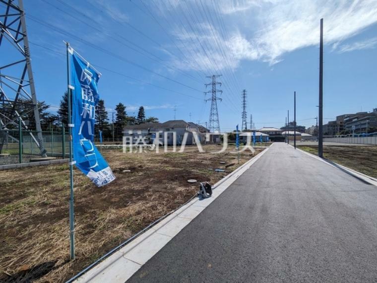 現況写真 接道状況および現場風景　【小平市小川町1丁目】