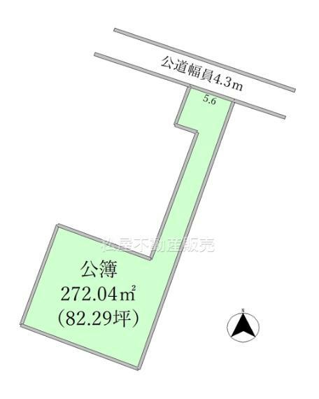 土地図面 建築条件なし