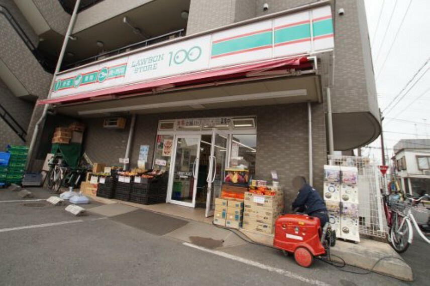 コンビニ 【コンビニエンスストア】ローソンストア100新座栗原店まで400m