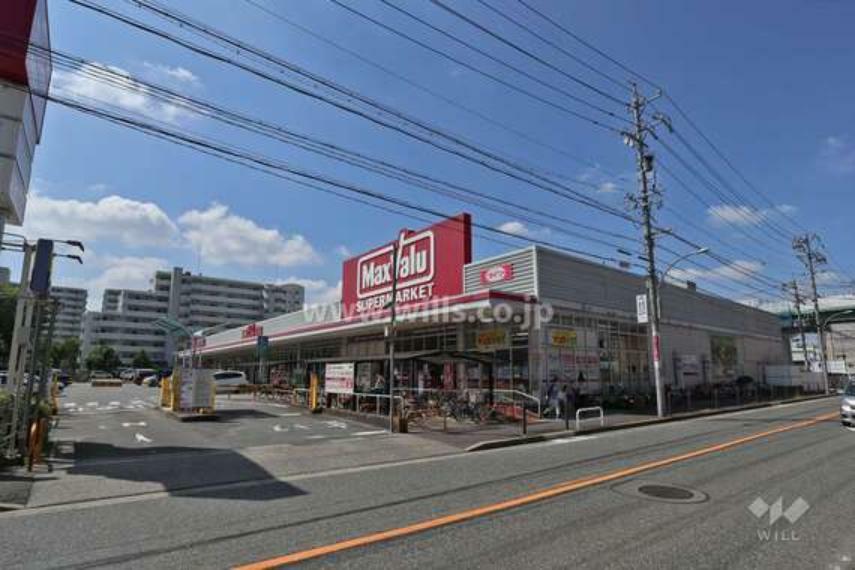 スーパー マックスバリュ（鳩岡店）の外観