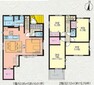 間取り図 収納豊富で広々とした4LDK。 LDKは21.1帖あり床暖房も設置。スタディカウンターやウォークインクローゼットもあり スッキリお使い頂けます。 主寝室も9帖と広く、こちらもウォークインクローゼット付