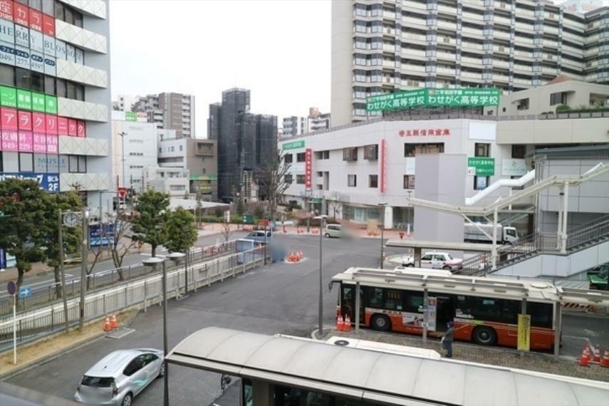 川越駅よりの眺望。<BR/>商業施設が充実したお住まい。