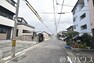 現況写真 接道状況および現場風景　【名古屋市北区東味鋺1丁目】