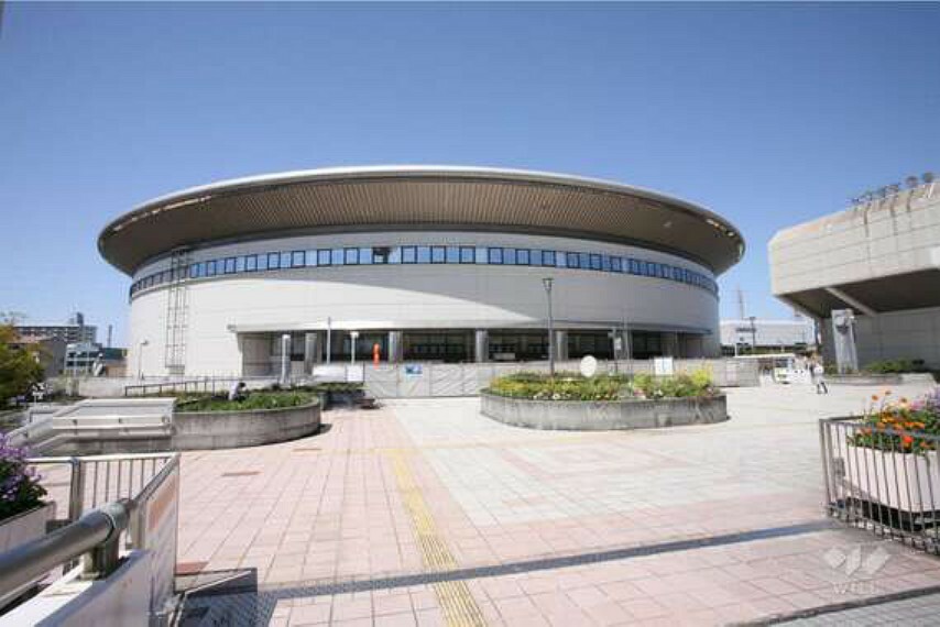 日本ガイシスポーツプラザ（名古屋市総合体育館）の外観