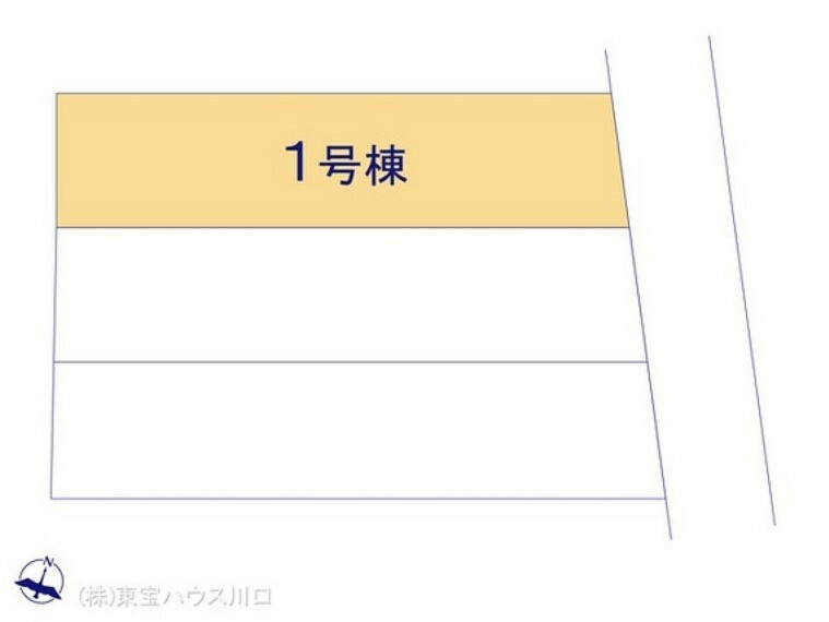 区画図 図面と異なる場合は現況を優先