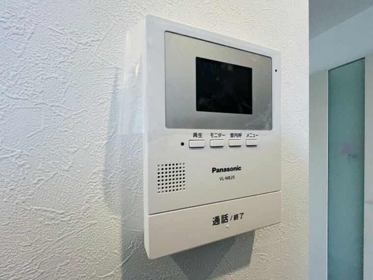 TVモニター付きインターフォン カラーモニター付インターホンで、安心のセキュリティシステム
