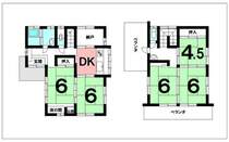 5DK＋納戸、室内クリーニング済み【建物面積98.70m2（29.82坪）】