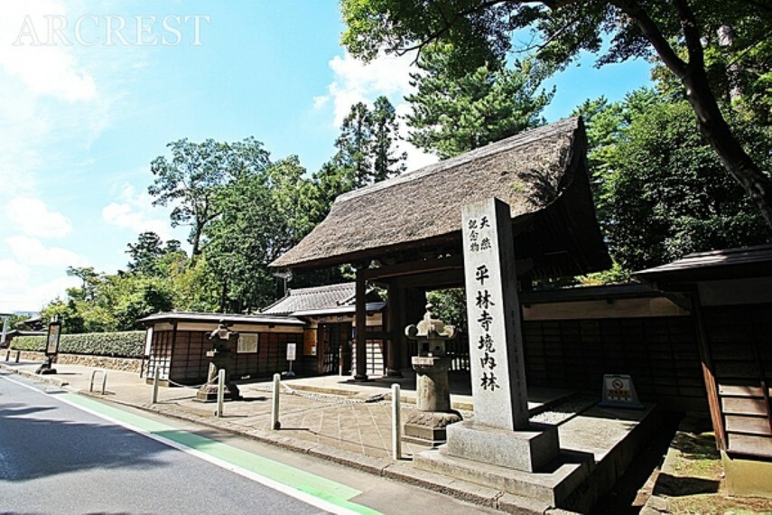 周辺の街並み 平林寺