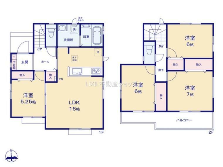 間取り図 【間取り図】間取り図です。