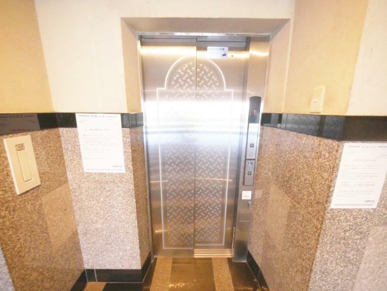 防犯設備 エレベーター付きなので安心ですね。