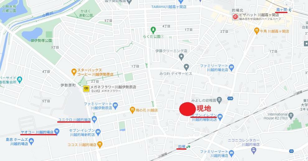 コンビニ セブンイレブン川越的場駅北店