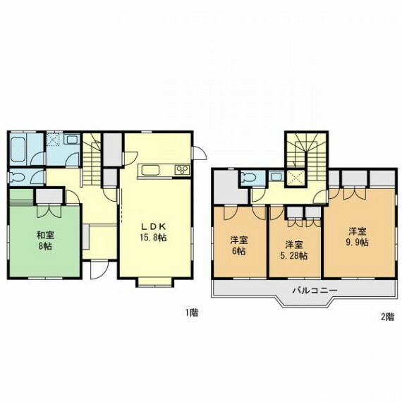 間取り図 【戸建て】間取り図