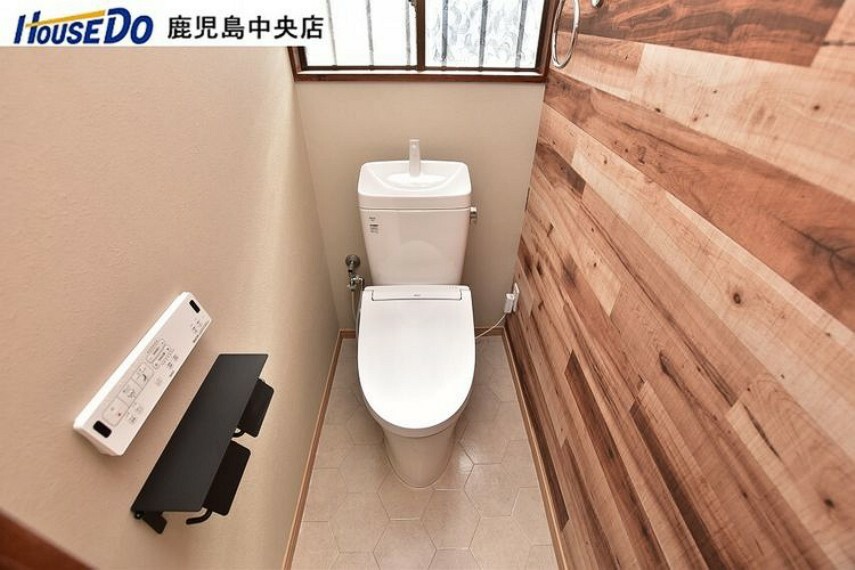 【トイレ】温水洗浄便座機能付きのトイレです！