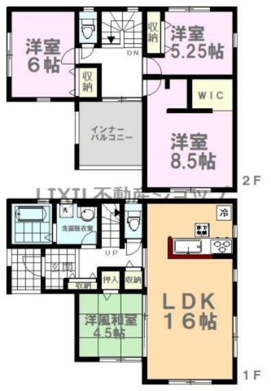 間取り図 【間取り図】間取り図です。