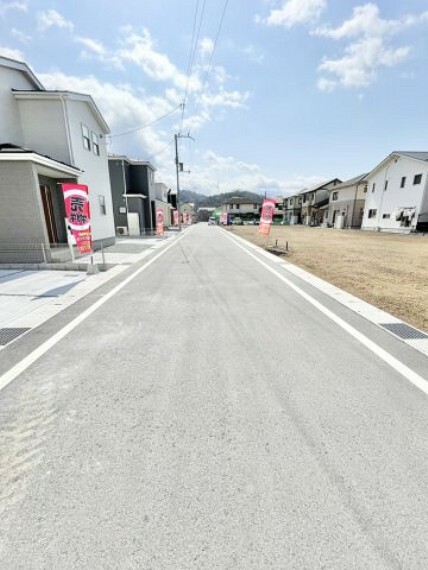 現況写真 幅員約6.0mの前面道路