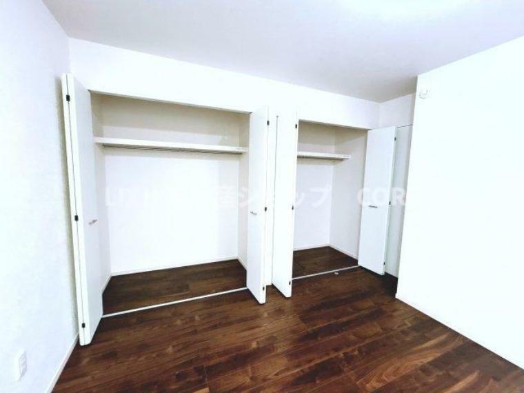収納 全居室に収納を完備しておりますので、居室の全空間を有効活用出来ます。