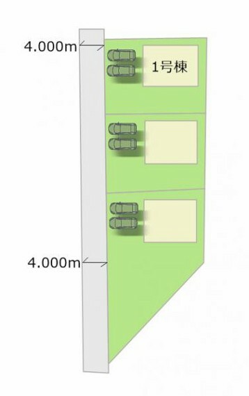 区画図 全3棟・お気軽にお問い合わせください！