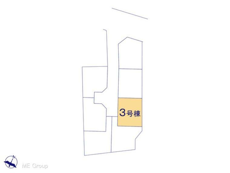 区画図 図面と異なる場合は現況を優先