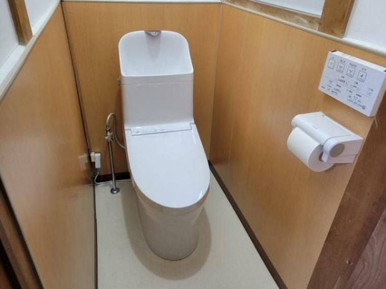 トイレ 温水洗浄便座付きのトイレです！