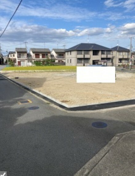 現況写真 前面道路含む現地