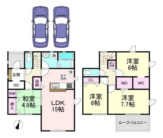 間取り図 間取り・4LDK！