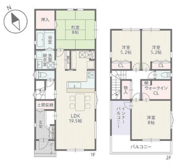 間取り図 4LDK