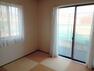 【1F和室】和室は琉球畳、見た目もおしゃれです。
