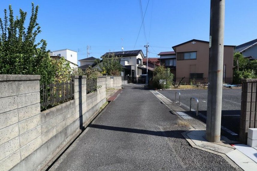 現況写真 北側前面道路　