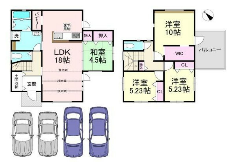 間取り図 間取り・4LDK！