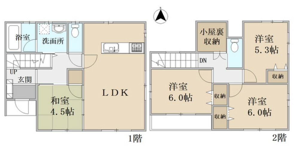 間取り図 4LDK