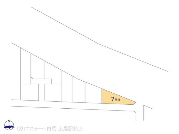 区画図 図面と異なる場合は現況を優先