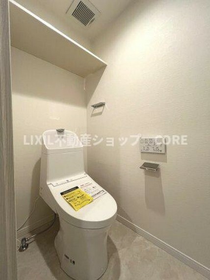 トイレ 清潔感あるトイレの空間！トイレは新規交換済になります。