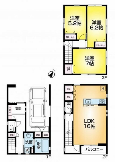 間取り図 【間取り図・図面】間取り図