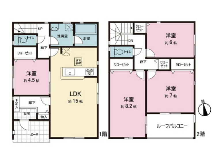 間取り図 間取図（図面と異なる場合は現況を優先）