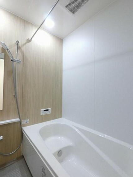 浴室 2路線利用可能、陽当たり良好、新築分譲住宅全2棟！
