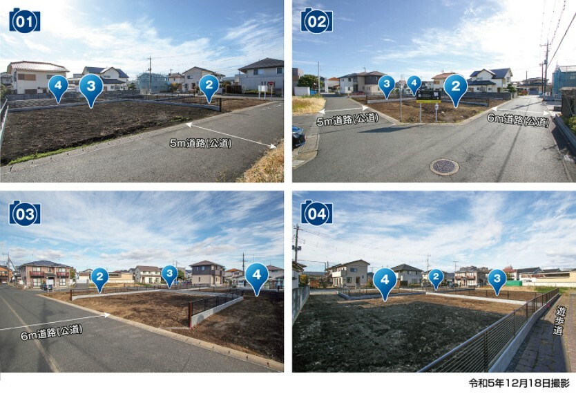 区画図 駅に近い注目のエリアで約62.32坪～約75.94坪のゆとりの敷地をご用意。その先の暮らしに、積水ハウスの上質な街づくり。