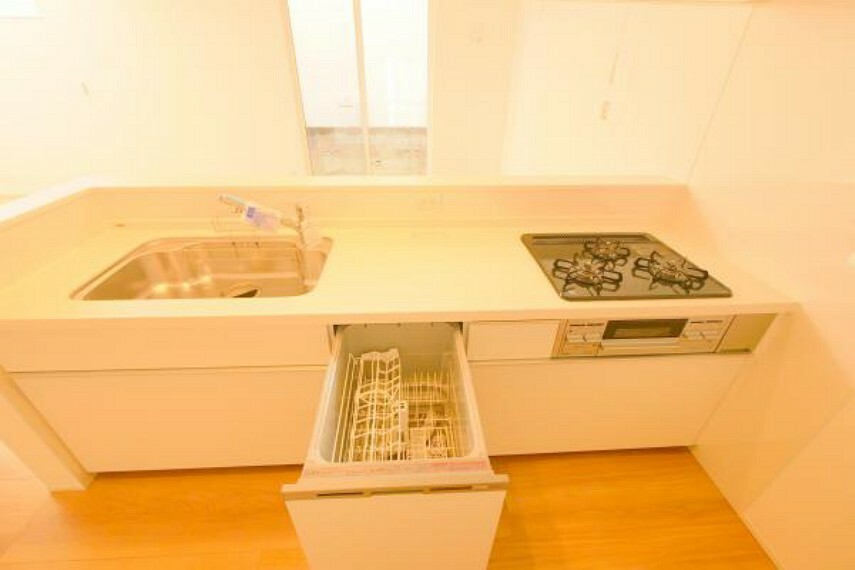 キッチン ■家事負担の軽減ができるビルトイン食洗機付きシステムキッチン