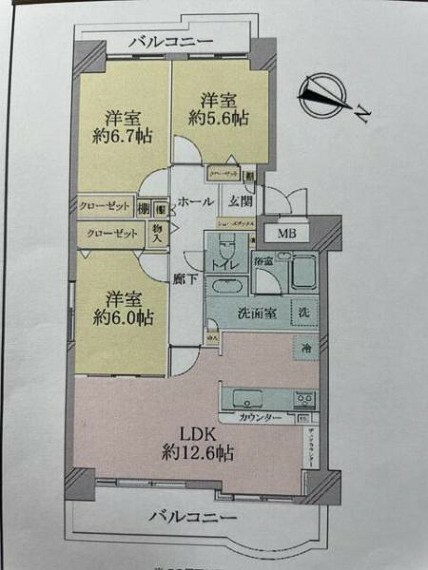 間取り図 【間取り図・図面】間取り図