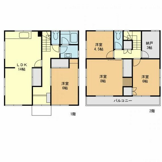 間取り図 【間取り】「おかえり」「ただいま」きちんと顔を合わせられます