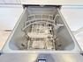 キッチン 後片付けもラクラクな食器洗乾燥機付。高温洗浄なので清潔です！
