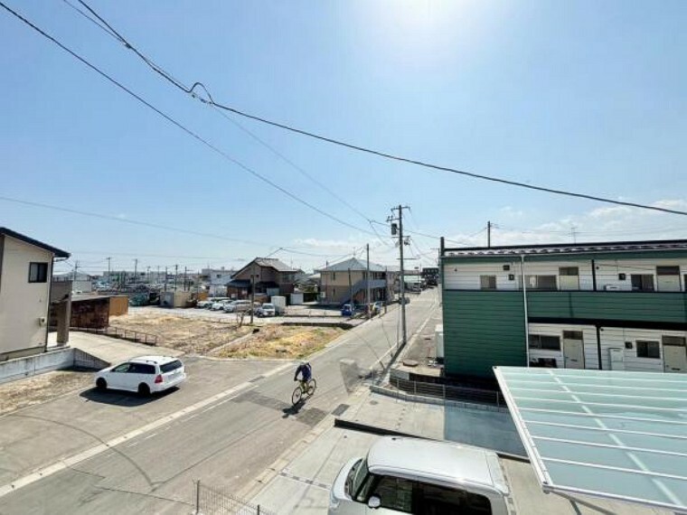 眺望 閑静な住宅地でのびのび子育て