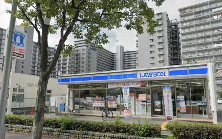 コンビニ ローソン 西岩田店