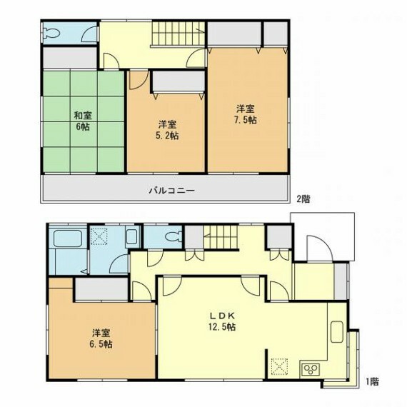 間取り図 【間取り】「おかえり」「ただいま」きちんと顔を合わせられます