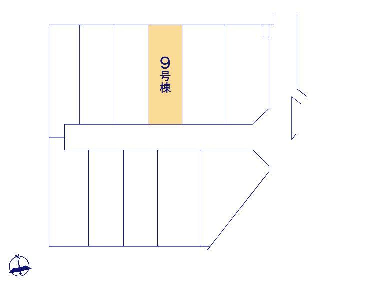 区画図 図面と現況が異なる場合は現況優先とします。