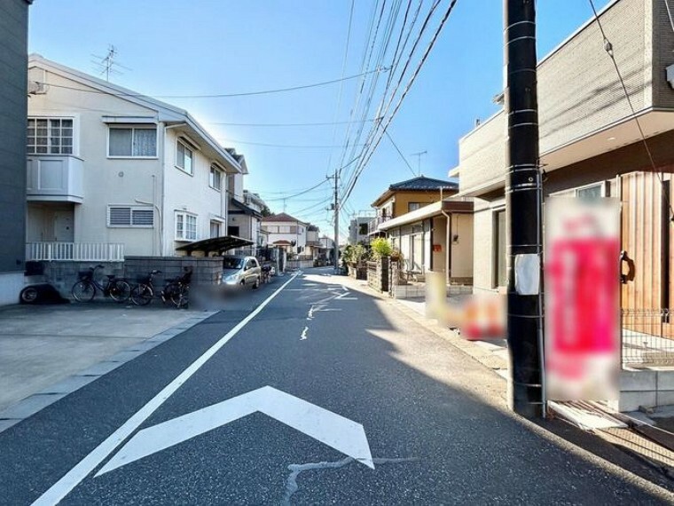 現況写真 前面道路含む現地写真