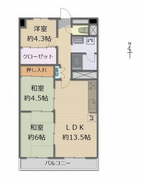 間取り図 （間取図）