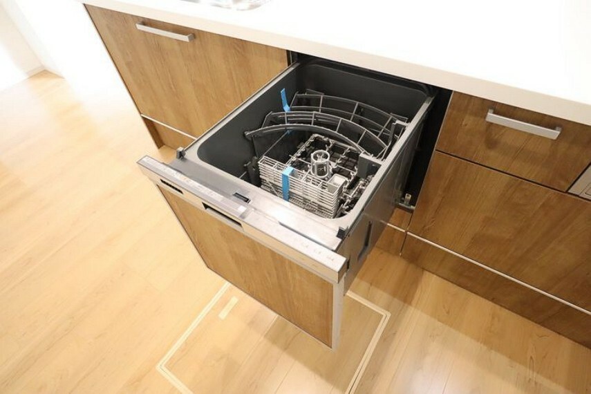 食器洗浄乾燥機　　キッチンには嬉しい食洗機が標準装備 家事がはかどりそうですね
