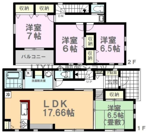 間取り図 【間取り図】間取り図です。