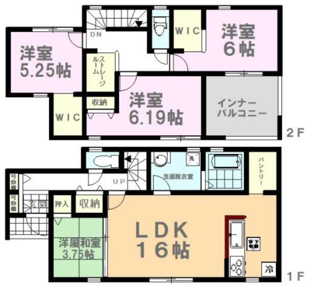 間取り図 【間取り図】間取り図です。